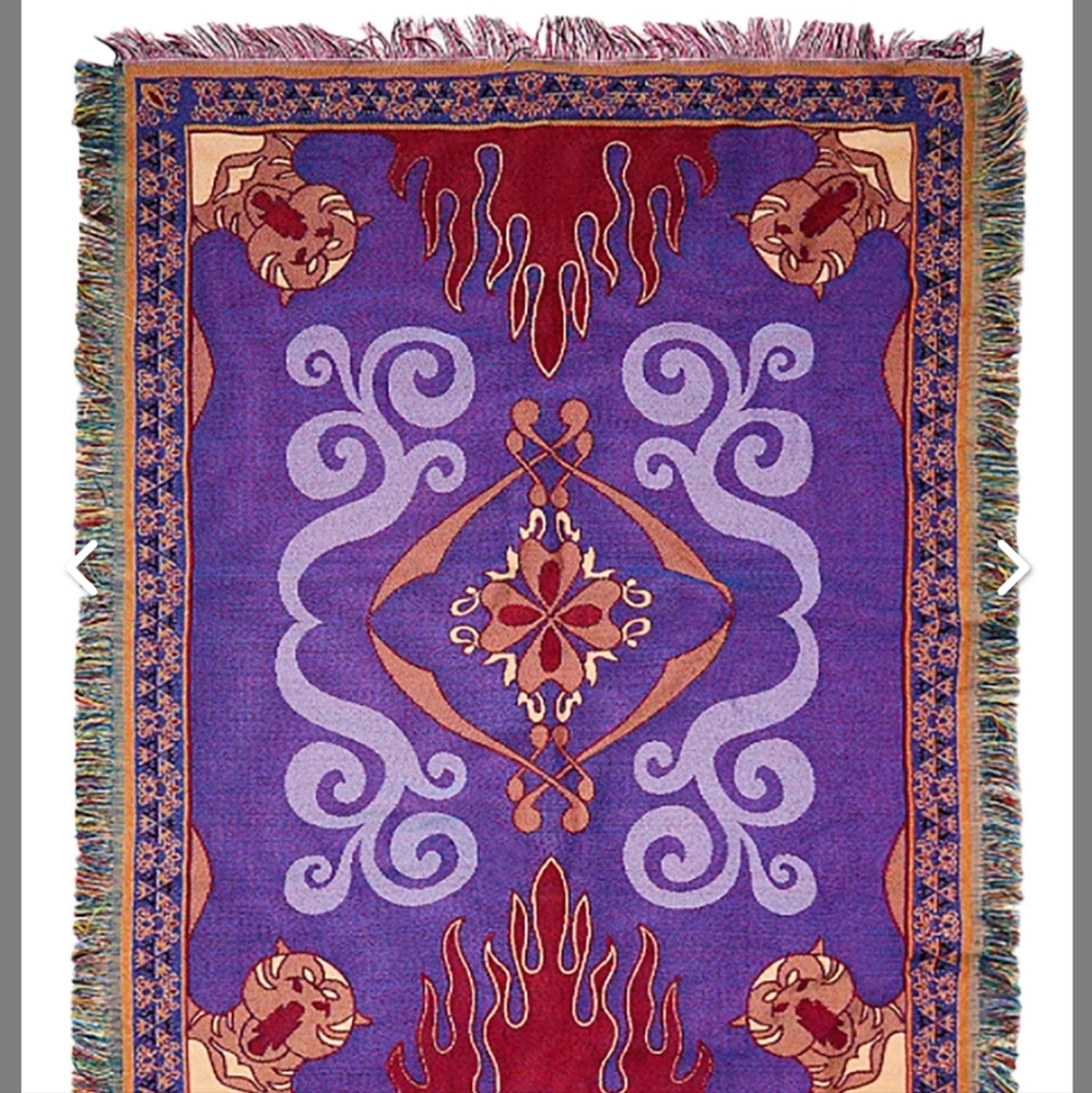 Aladdin Magic Carpet Tapestry Throw